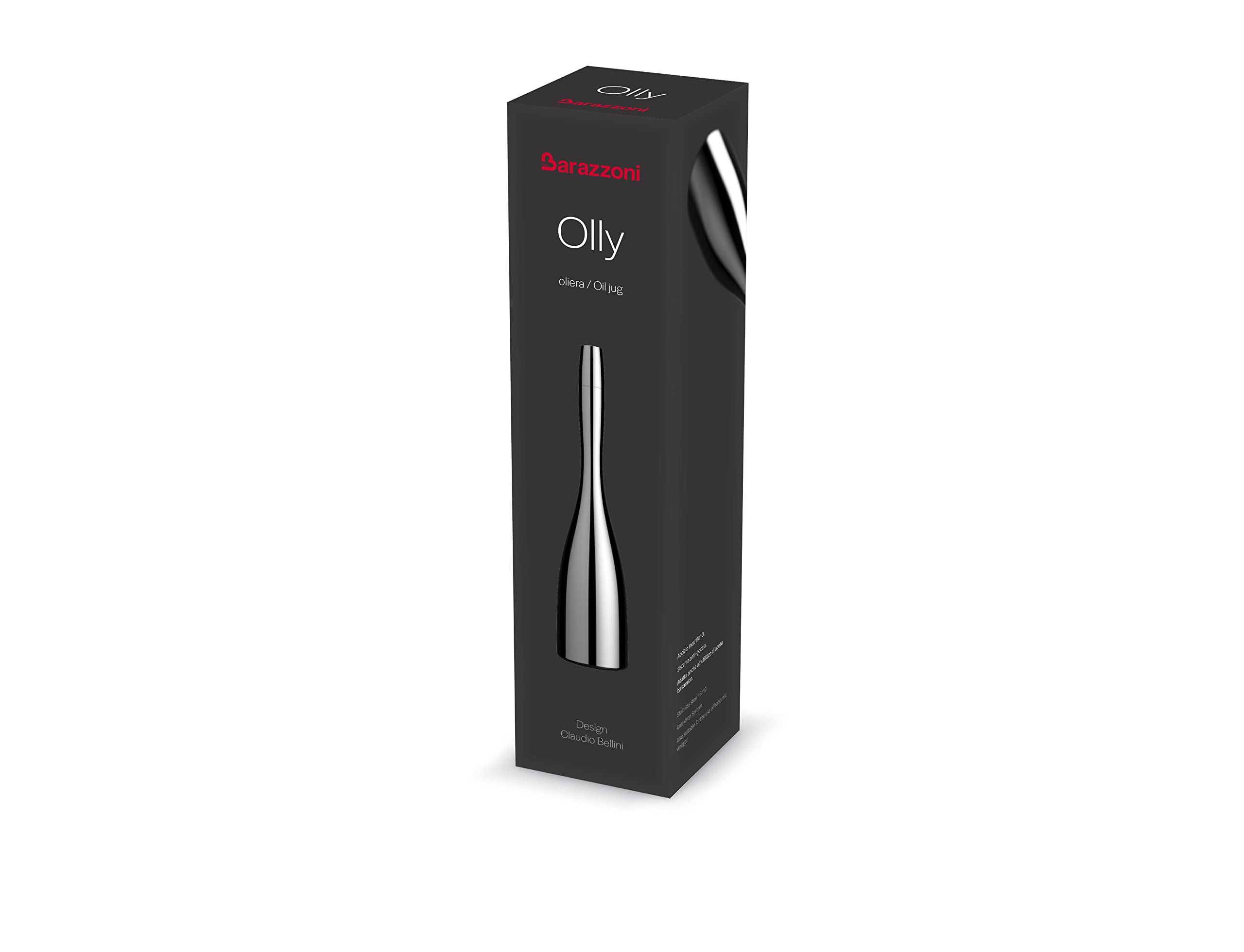 Barazzoni Spa Olly Olly, Roestvrij Staal 18/10, Inhoud 450 Ml Schenktuit Buitenkant Gepolijst Ml 2012742182