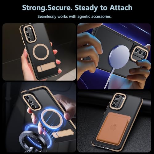 Coque Samsung S22 haut de gamme mate or désert antichoc militaire