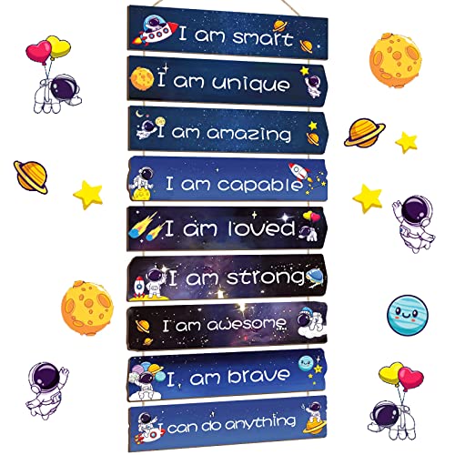 Chunful Set of 9 Boys Room Bedroom Decor Boys Inspirational Wall Decor...