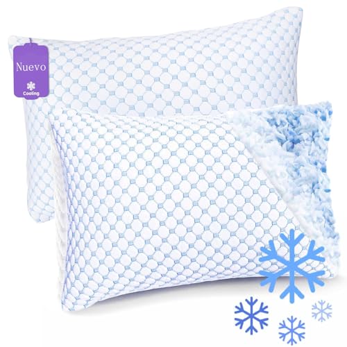 Reviews de Almohada de memory foam que puedes comprar esta semana. 46 Altura Ajustable Almohada Memory Foam, Sebami 2Pcs 46*65 CM Almohada de espuma viscoelástica triturada refrescante para dormir, Relleno 100% Memory Foam Almohadas ,Cooling...