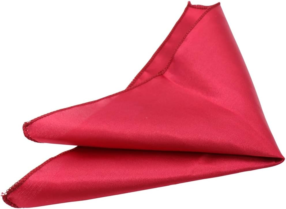 12pcs Hemstitched Napkins 30x30 cm Satin Cocktail Napkin for Party Wedding Table Cloth Soft Kitchen Dinner