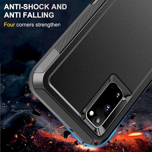 Coque Galaxy S20 noire rigide premium haute résistance antichoc intégrale - 3