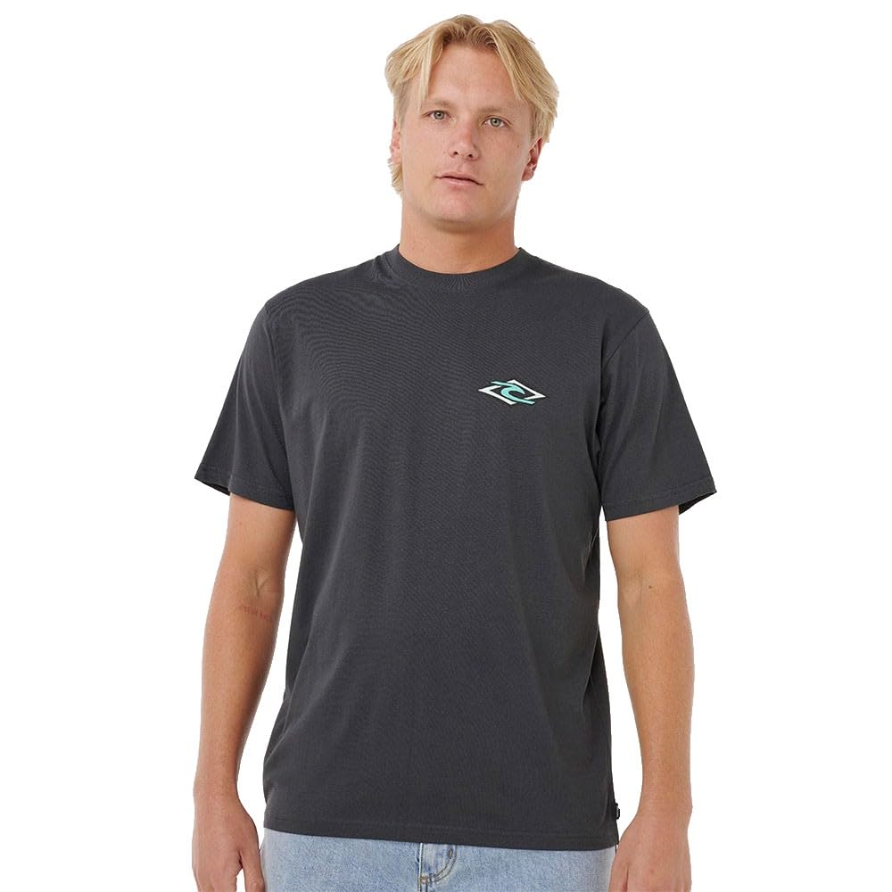 T-shirt Rip Curl Legacy XS haut manches courtes homme coton léger - 7