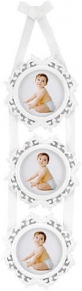 Little Boutique Tiered Photo Frames - White Baroques