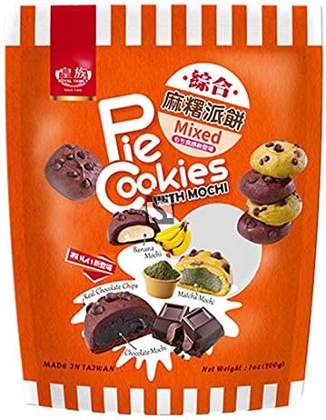Royal Family Pie Cookies with Mochi Mixed Flavour 200g HALAL