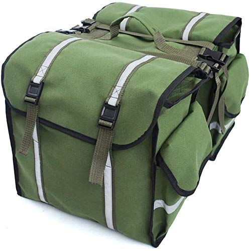 Preisvergleich Produktbild Fahrradtasche Gepäckträger, Doppel Satteltasche Fahrradtasche Gepäckträger, Hinterradtasche Mit Mehrere Tasche, Gepäckträgertasche Für Fahrrad