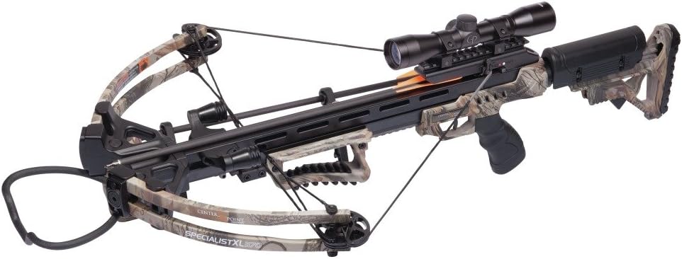 CenterPoint Specialist XL 370 Camo- Crossbow Package