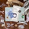 2 Packs Vintage Scrapbook Paper and Sticker Set Sewing Themed Diecut Paperboard Retro Journal Sticker Crafting Collection with Cord Bowknot Button for Junk Journal Handicraft Decoupage (Miller) #5