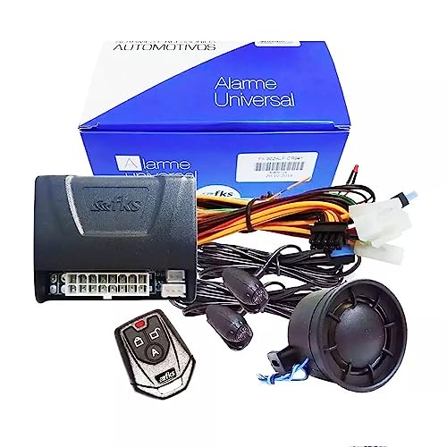 FKS Alarme Automotivo Universal Fk902 Sb Plus Cr941 - 1 Unidade - Vários tipos de veículos - Controle físico