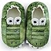 KAKU NANU Toddler Slippers Kids Dinosaur House Shoes for Toddler Boys，Children's Animal Cute Cartoon Rubber Slippers Indoor/Outdoor (Green, 11-12 Little Kid)