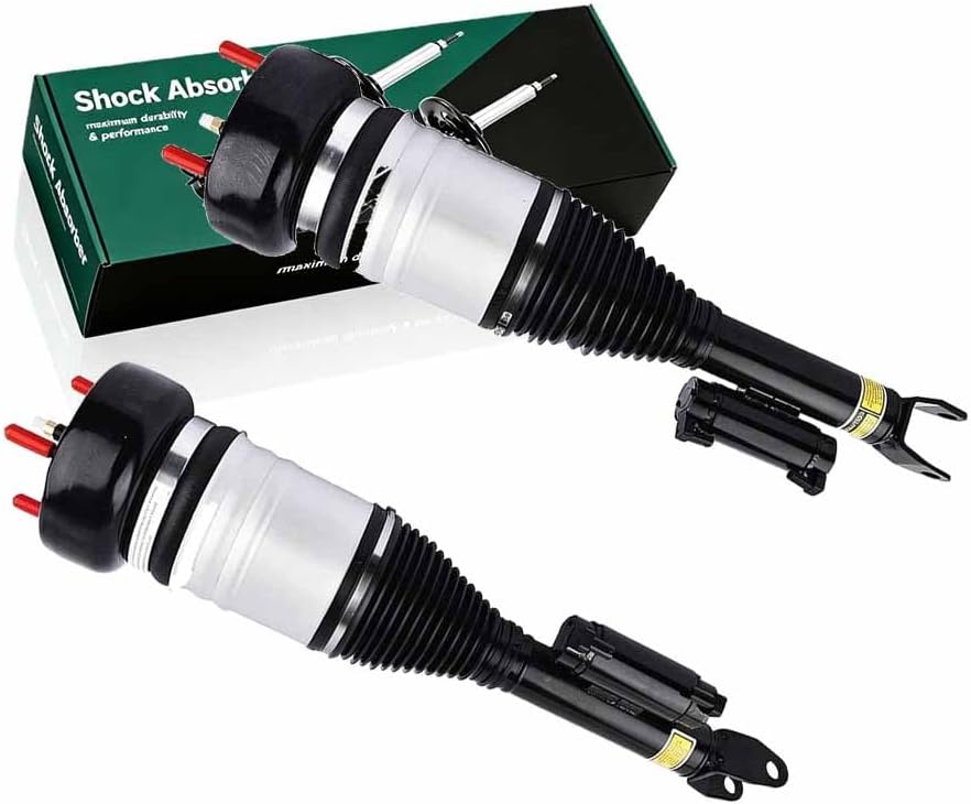 2Pcs Front Air Suspension Shock Struts With ADS for Mercedes-Benz RWD | for Mercedes-Benz C200 2015-2016 2018 2020 2.0L l4, for Mercedes-Benz C63 AMG 2014-2015 6.3L V8