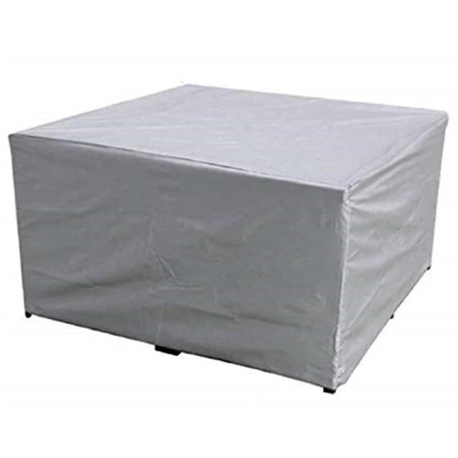 Iuvyta 150X150x75cm Garden Furniture Cover Silver Waterproof Outdoor Furniture Cover For Patio Garden, Rain And Snow Protection For Sofa, Table, And Chairs