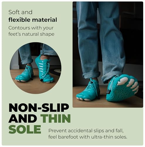 Calder Pro Healthy Barefoot Shoes for Men Woman | Minimalist, Wide Toe Box, Zero Drop Sneaker | Flexible Non-Slip Sole for Running, Walking, Hiking & Gym4