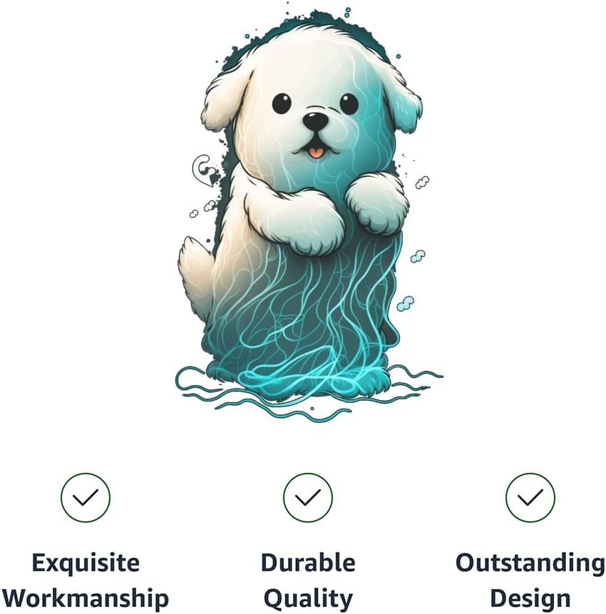 Dog Ghost Dog Shirt with Hoodie - Welsh Corgi Dog Hoodie - Dog Print Dog Clothing - Black White, M