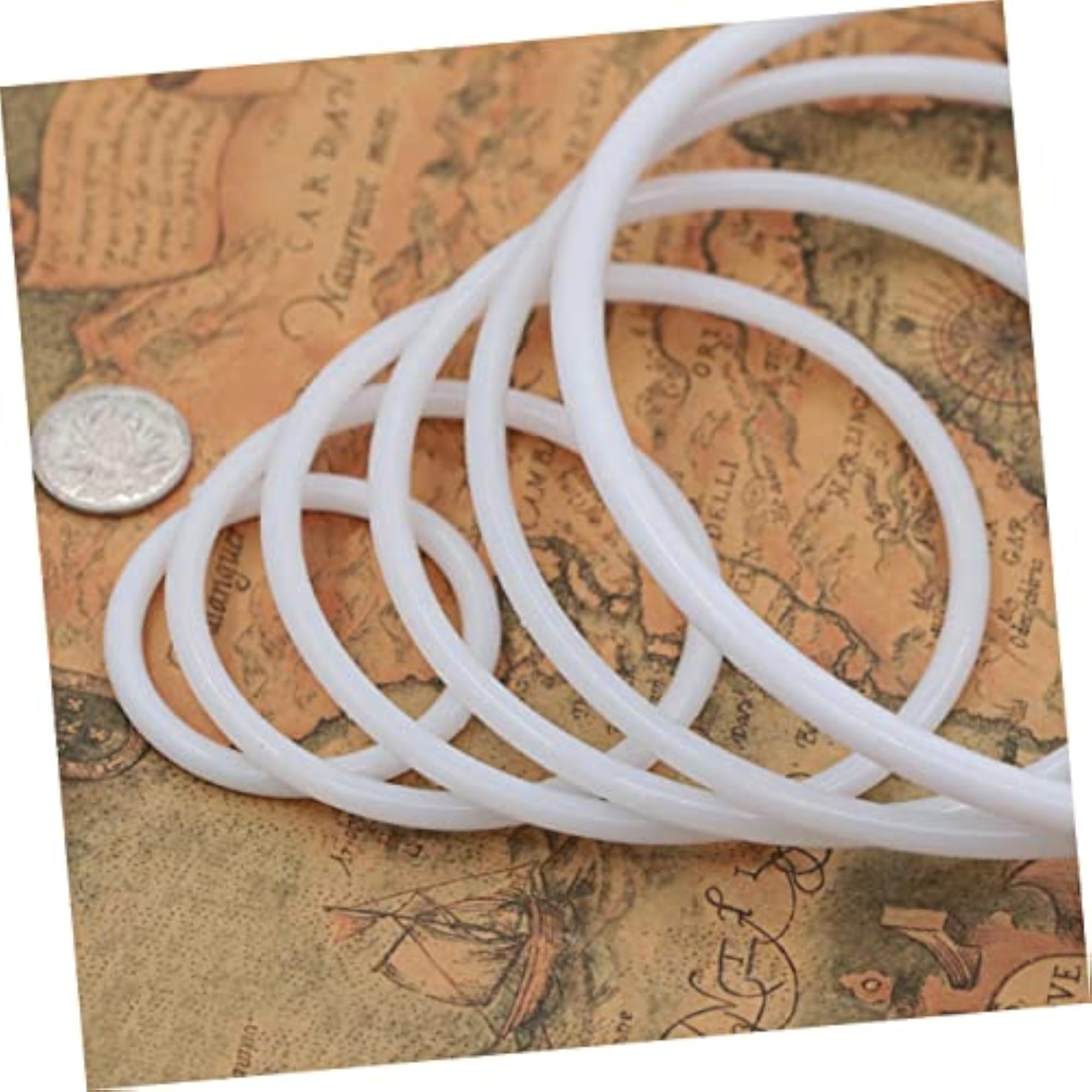 10pcs Plastic Dreamcatcher Ring DIY Craft Circle Hoops