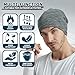 EINSKEY Cotton Slouchy Beanie Hat for Men/Women, Lightweight Oversize Large Thin Skull Cap Chemo Cap Night Sleeping Cap