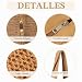 Imagen de EVEOUT Bolso de hombro Paja Tejido Mujer Verano Bohemio Ligero Grande Shopper Bolsos Tote Rafia para Playa Vacaciones Viaje Diario