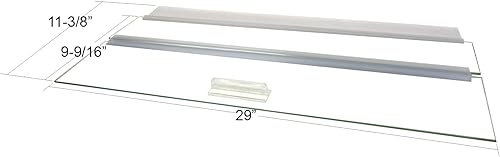 Cubierta para acuario, para acuarios con y sin soporte central, para acuarios de 10 a 360galones, selecciona cuidadosamente el tamaño que coincida