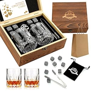 Exreizst 01 Whiskyglas-Set mit Kühlsteinen