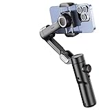 zmart AOCHUAN 3軸ハンドヘルドジンバルスタビライザー スマートフォン用 フィルライト付き iPhone Android 顔追跡 Vlog Smart XE用 スマホジンバル スマホスタビライザー 3軸ジンハンドヘルドジンバ スマホ用ジン スマホ用スタビライザー iPhoneジン Androidジン
