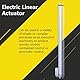 Fafeicy Linearantrieb, 12V Kraft 1500N Hub 200-750mm Linearantrieb, für Automobil- und Medizinprodukte(750mm)