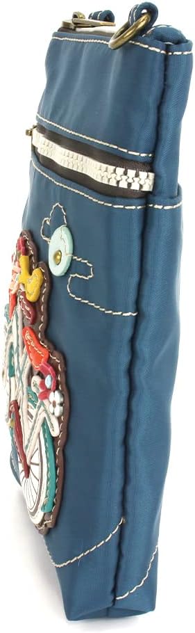 CHALA Crossbody RFID Cell Phone Purse - Women Nylon/Faux Leather Multicolor Handbag with Adjustable Strap Venture - Image 6