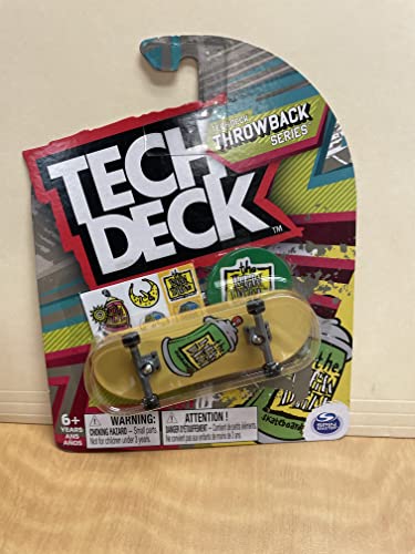 Tech Deck TD Throwback Sticker Series 2 H Street Fingerboard 2/6