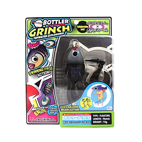 JACKALL(ジャッカル) 釣りよか コラボ ルアー フロッグ ボトラーグリンチ 96mm 15g 悪よかくん