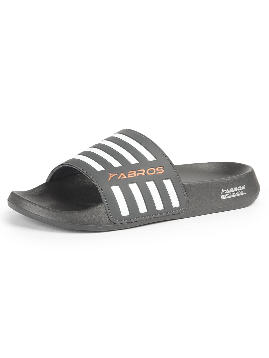 ABROS Mens AWFG7038O Wookee Slider/Flipflop_D.Grey/White_10UK (B0C6H16M9F) Amazon Price History, Amazon Price Tracker