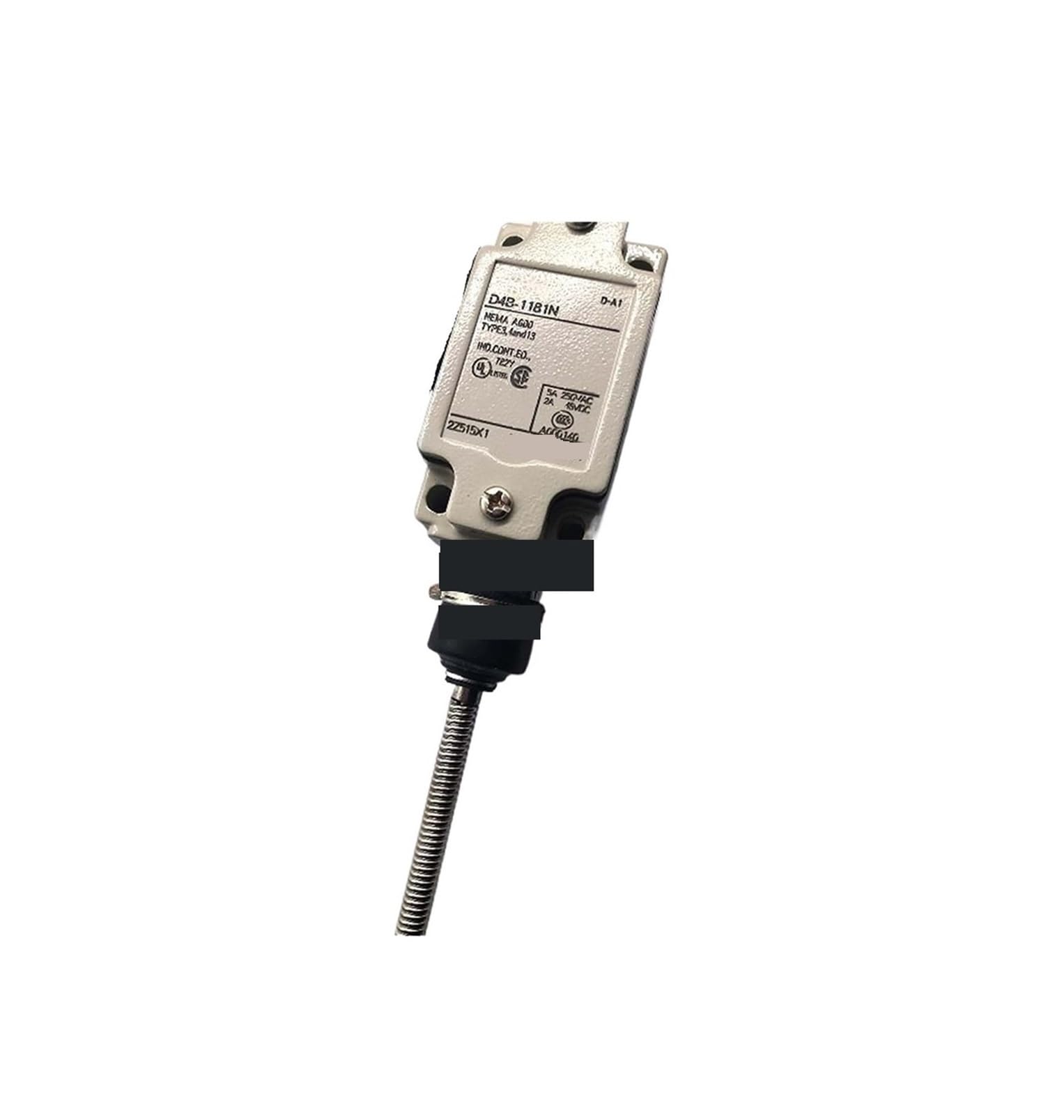 Interrupteur de position D4B-2170N et capteur fin de course Omron D4B pour automatisme industriel