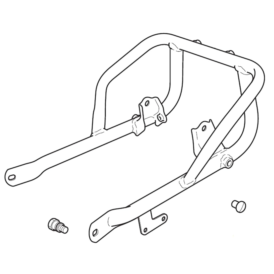 Amazon | 08R75-K3R-D00 バックレストブラケット GB350 C (NC64 