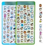 【韓国正品】ドラえもん 3Dシール クリスタル立体シール 2枚セット