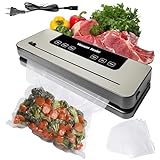 Photo Gallery goedch macchina sottovuoto per alimenti: macchina sottovuoto automatica 7 in 1 con 50 sacchetti sottovuoto e 6 modalità, sigillatrice automatica per cucina e casa, asciutta, umidità, freschezza Photo Gallery goedch macchina sottovuoto per alimenti: macchina sottovuoto automatica 7 in 1 con 50 sacchetti sottovuoto e 6 modalità, sigillatrice automatica per cucina e casa, asciutta, umidità, freschezza