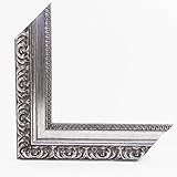 antik silber 800 rose inkl. Rückwand, normal Kunstglas, kein entspiegeltes Antireflex Kunstglas!!! (Lieferung beinhaltet kein Passepartouts und kein Einlegeblatt), mit entsprechenden Aufhängern für Hoch- und Querformat Verwendund vorbereitet