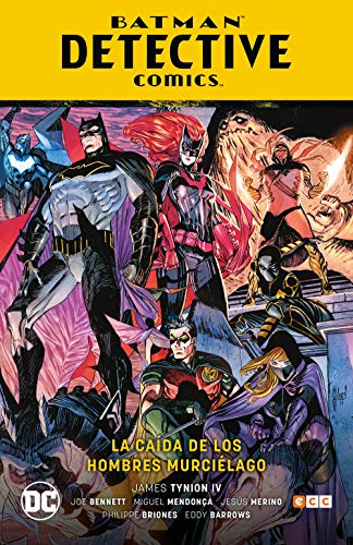 Portada de Batman: Detective Comics vol. 06: La caída de los hombres murciélago