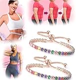 【Diseño de diamantes de imitación de moda】 Con incrustaciones de diamantes de imitación, excelente diseño de cierre plegable, hermosos cristales brillantes en cada eslabón de la pulsera, simple y versátil, adecuado para mujeres, se puede combinar con toda la ropa, casual, de negocios, relojes, etc.