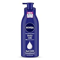 NIVEA Body Lotion for Very Dry Skin, Nourishing Body Milk with 2x Almond Oil