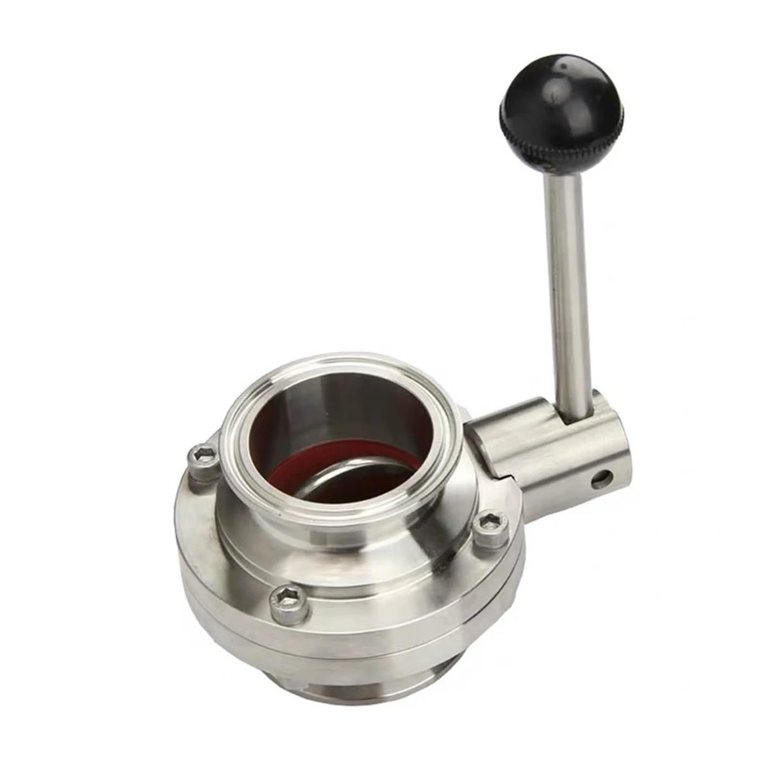 XFMZFUBD 3" 76 mm SS304 Stainless Steel Sanitary 3" Triple Pinch Valve