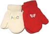 Set Two Pairs Stretch Magic Mittens for Infants Ages 6-24 Months