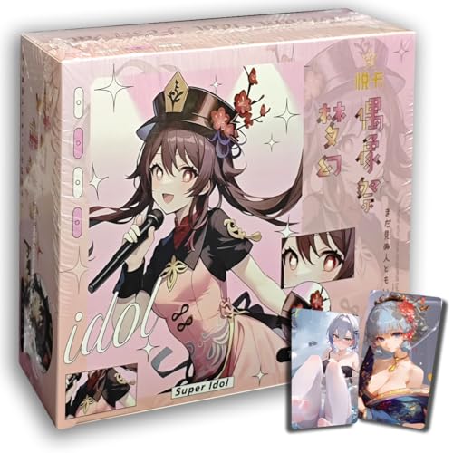 RiTeDei Dream Idol Festival (1 Box, 90PCS) - Anime Sammelkarten, MEIKA Kollektion Attraktiv Waifu Kartenset (MHOXJ)