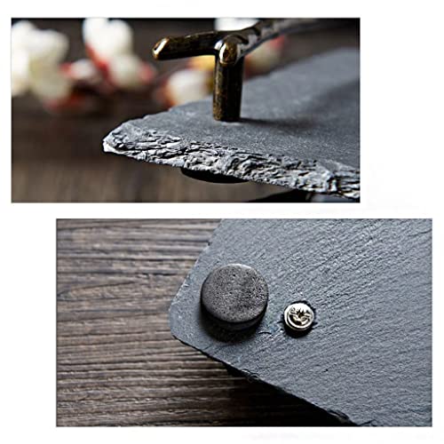 Plateau de rangement de bureau au design rectangulaire simple pour exposition