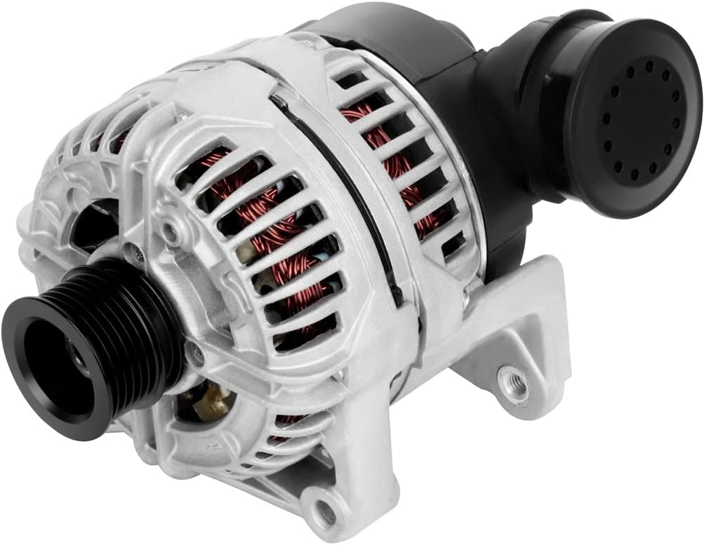 OCPTY Alternator Fit for BMW 320i 2001-2005,for 330i 2001-2005,for 330xi 2001-2006,for 525i 2001-2003, 2.8L/2.5L/3.0L l6,12V 120 Amp Automotive Replacement Alternators #13882 SG12B029