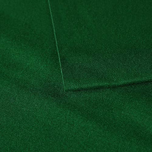Feishibang Snooker Green Wool Billiard Cloth - Pool Table Felt For 6,7,8 Or 9 Foot (For Uk6 Table) #TOP1
