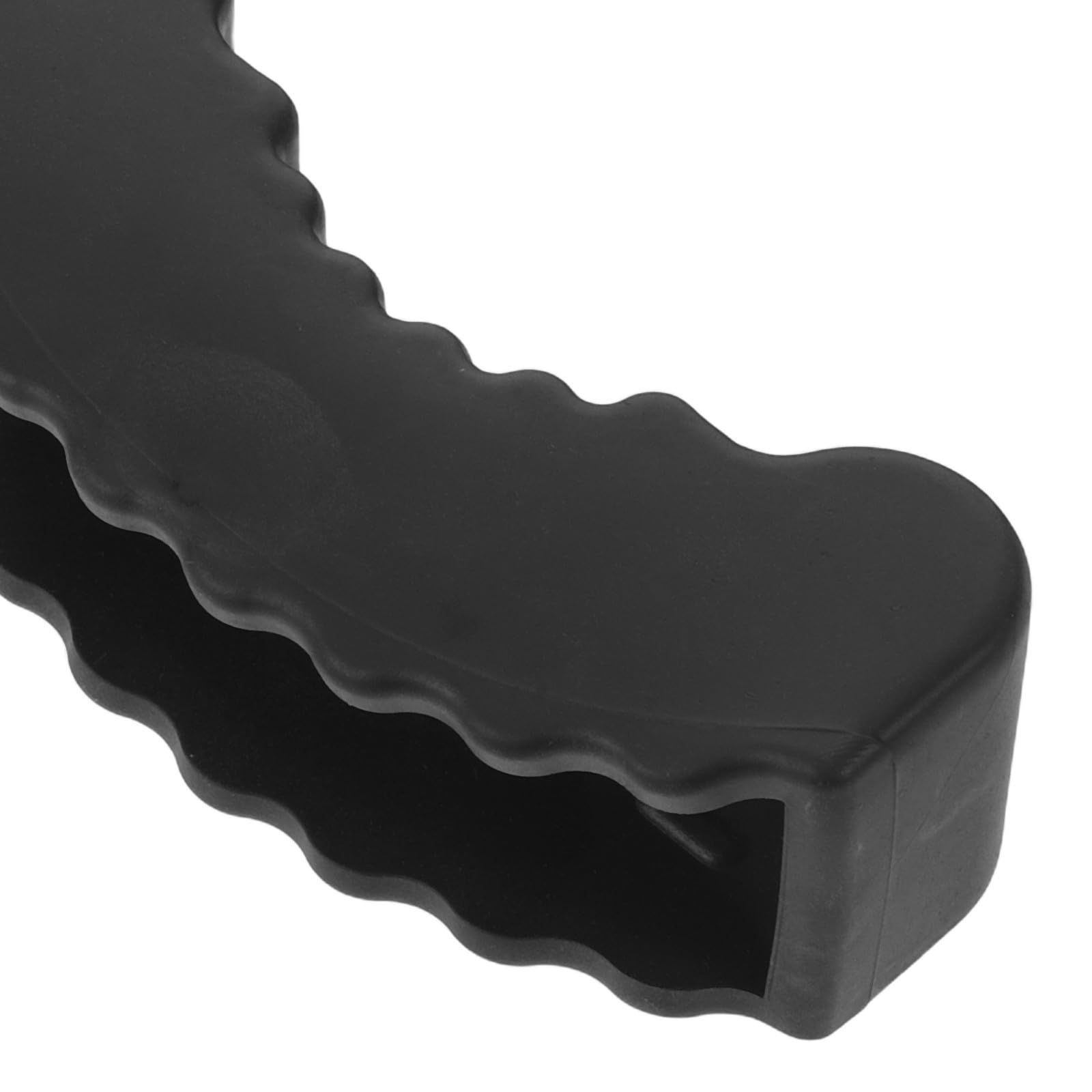 Patin Caoutchouc Chandelles Voiture 2 Pièces Structure Fendue pour Protection et Absorption de Chocs Lors de Réparations Automobiles