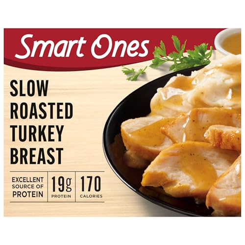 Smart Ones Slow Roasted Turkey Breast with Gravy & Garlic-Herb Mashed Potatoes Frozen Meal (9 oz box)