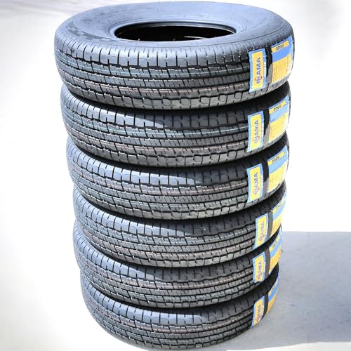 Nama NM616 Semi-Steel Premium Trailer Radial Tire-ST205/75R15 205/75/15 205/75-15 107/102M Load Range D LRD 8-Ply BSW Black Side Wall - Thumbnail 6