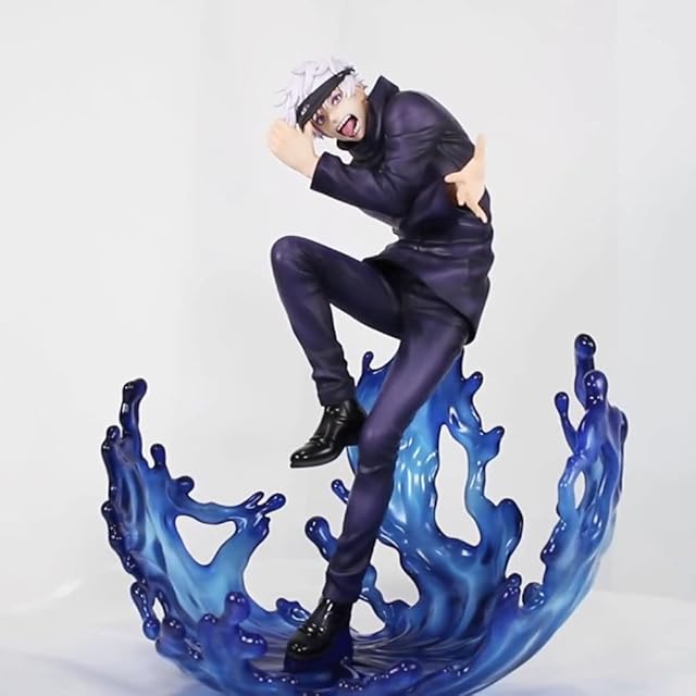 YUPADM Jujutsu Kaisen: Gojo Satoru Figure Anime Cartoon Character Model Animated Statue Action Figures Toy Room Decoration Toy Collection Souvenir