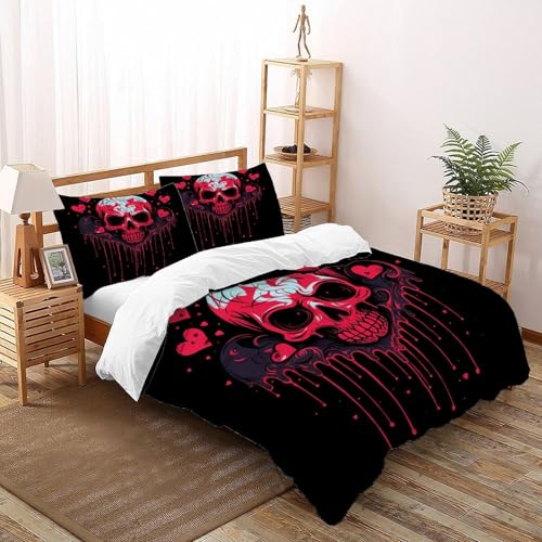 Parure de lit microfibre adulte orange housse de couette single 135x200cm - 3