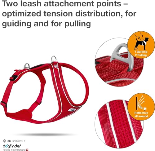 Belka Comfort Harness Red XL