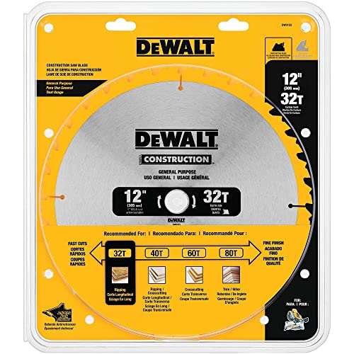 DEWALT Lâmina Serra para Madeira de 12 Pol. (305mm) DW3123
